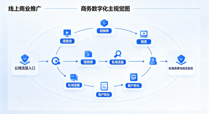 石门县线上商业推广怎么做？全域流量闭环搭建与低成本转化实战指南